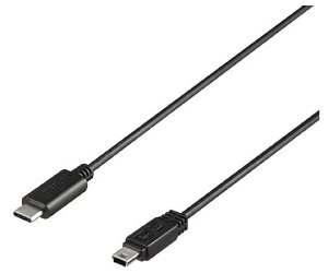 BUFFALO USB2.0�P�[�u�� C-miniB �u���b�N