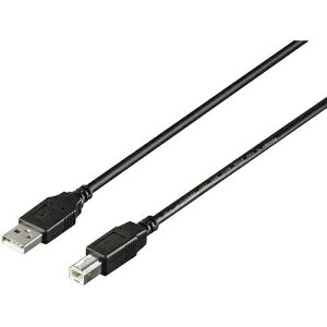 BUFFALO USB2�D0 A to B �J�[�{���f�q���荞�݃P�[�u�� 3�D0m �u���b�N BU2ABC30BK