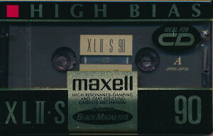 Maxell �u���b�N90���J�Z�b�g�e�[�v�B