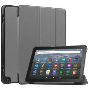 For Fire HD 8 2020 �P�[�X Amazon Fire HD 8Plus 2020�N���� ��10����p �J�o�[