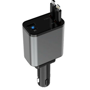 �j�̉B��� �ԍڏ[�d�� �V�K�[�\�P�b�g USB-C ����� �P�[�u�� 4�䓯���[�d 12V/24V�Ή�