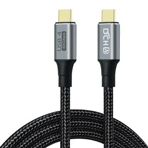DCHAV USB4 �P�[�u�� Thunderbolt 4 Thunderbolt 3 �Ή� USB C to USB C �P�[�u�� 40Gbps �����f�[�^�]�� 8K 60Hz �f���o�� PD 100W 20V 5A ���}���[�d �i�C�����҂� �X�}�z