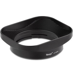 Haoge LH-OM45 ���^���X�N�G�A�����Y�t�[�h Olympus M.ZUIKO DIGITAL 45mm F1.8 �����Y�p �o���l�b�g�V�F�[�h�t�[�h