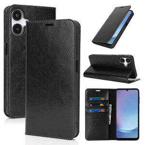 Crazy Horse Leather Case for Galaxy A25 5G