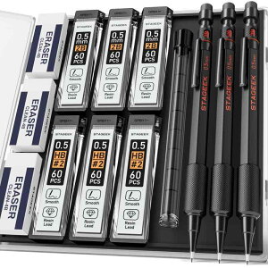 STAGEEK 0.5mm/0.7mm �V���[�v�y���V�� 1�{/3�{ �Z�b�g