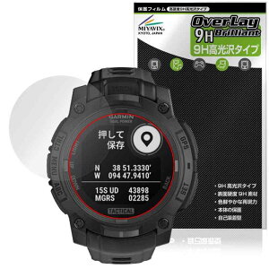 �~���r�b�N�X GARMIN Instinct 3 Dual Power Tactical 45mm �Ή� �ی� �t�B���� ���d�x 9H ���� PET�� �����K���X�����̍d�x ���{��