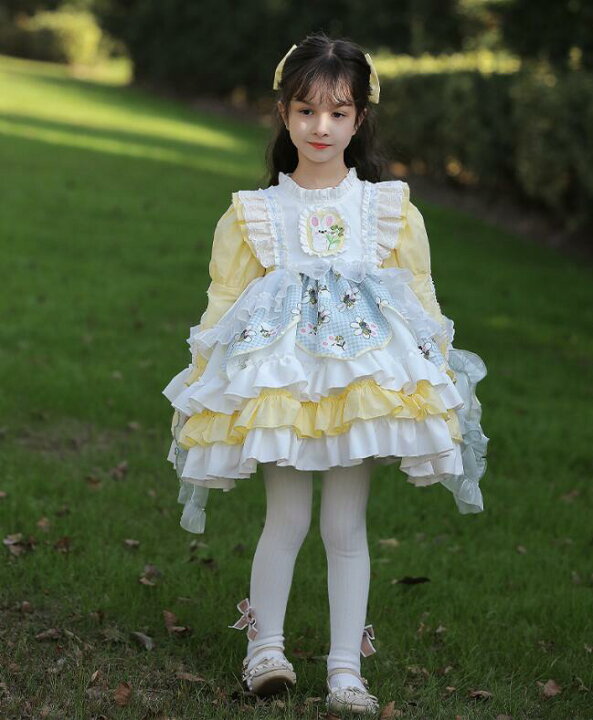 楽天市場】新品 子供 ワンピース 女の子 ロリータドレス ロリータ 