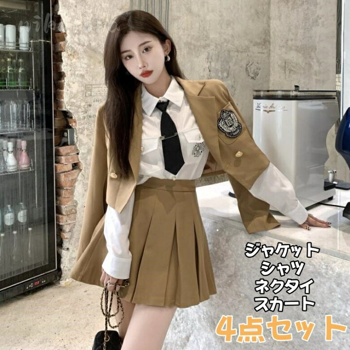 楽天市場】4点セット フォーマルスーツ 入学式 jk制服 入学式スーツ 