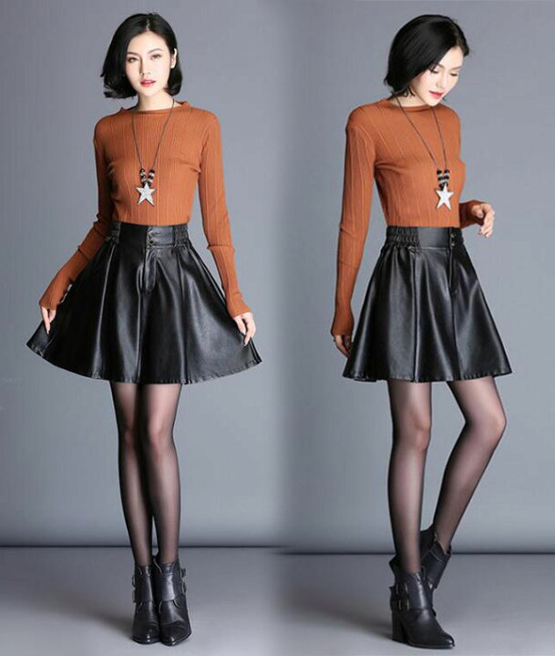 ブラウン HHHW0000570 L レッド LIUZHONGQIN レディース スカート ロングスカート Aラインスカート チェック柄 ストライプ  アシンメトリー レディース フェイクレザー ベルトスカート オフィス Aライン ゆったり エレガント スプリットプリーツ ミディスカート