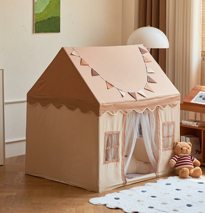 楽天市場】【送料無料】 室内室外 キッズテントハウス 睡眠テント ゲームハウス 子供テント 秘密基地 隠れ家 プリンセステント 子供部屋 おもちゃ  出産祝い 小学生 子供の日 クリスマス 新年 プレゼント 折りたたみ プレイテント 簡易テント 男の子 女の子 独立空間 知育 ...
