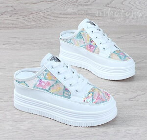 メッシュ 通気性サンダル レディース スニーカーサンダル かかとなし スリッポン スリッパ スパンコール付き キラキラ 快適 通気 履きやすい 疲れにくい ローカット スポーツシューズ ウォ