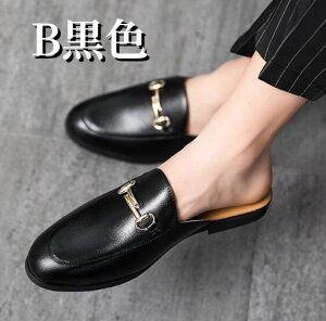 サンダル メンズ オフィスサンダル ビジネスサンダル ドライビングシューズ 革靴 スパンコール キラキラ フラットサンダル スリッパ サボサンダル ローファー スリッポン かかとなし 疲れ