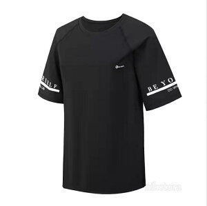 ヨガウェア レディース ラウンドネック 半袖 Tシャツ フィットネス トレーニング ヨガ ピラティス ダンス 運動 ジム 無地 単色 シンプル 大きいサイズ ゆったり 体型カバー 軽量 薄手 吸汗速