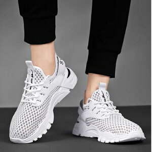 メッシュサンダル 軽量サンダル スニーカー メンズ フラットシューズ リラックスシューズ 編み上げ レースアップ ウォーキングシューズ アウトドアサンダル スポーツサンダル 旅行 登山 カ