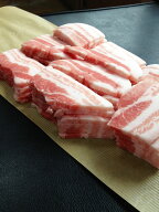 【300g】豚バラ焼肉用カット 福岡県産ハイブリッドポーク コクと甘みのある豚バラ 焼肉 国産 四元豚 豚肉