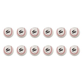 [GP] 野球 天然皮革 硬式ボール 練習球 12個入り 1ダース 72mm M号球相当