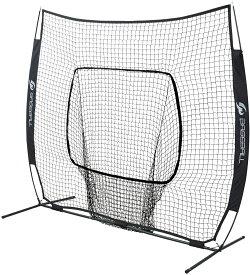 [GP] 携帯式 野球 バッティングネット (硬式 / 軟式 / ソフトボール用) 200cm× 200cm 野球のバッティング練習 / テニスの練習などに