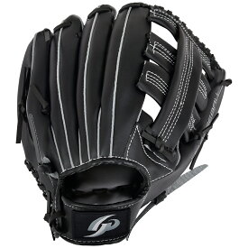[GP] 軟式グローブ 大人(一般)用 右投げ用 12.5インチ (ブラック) オールラウンド / キャッチボール 草野球などに