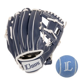 [埼玉西武ライオンズ 公式グッズ] 子供用 (幼児向け) マジックキャッチ ボールセット (8インチ / 右投げ) 柔らかいボール付き