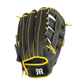 [阪神タイガース 公式グッズ] 軟式野球用グローブ (高学年-大人用 / 12.5インチ 右投げ) オールラウンド ブラック