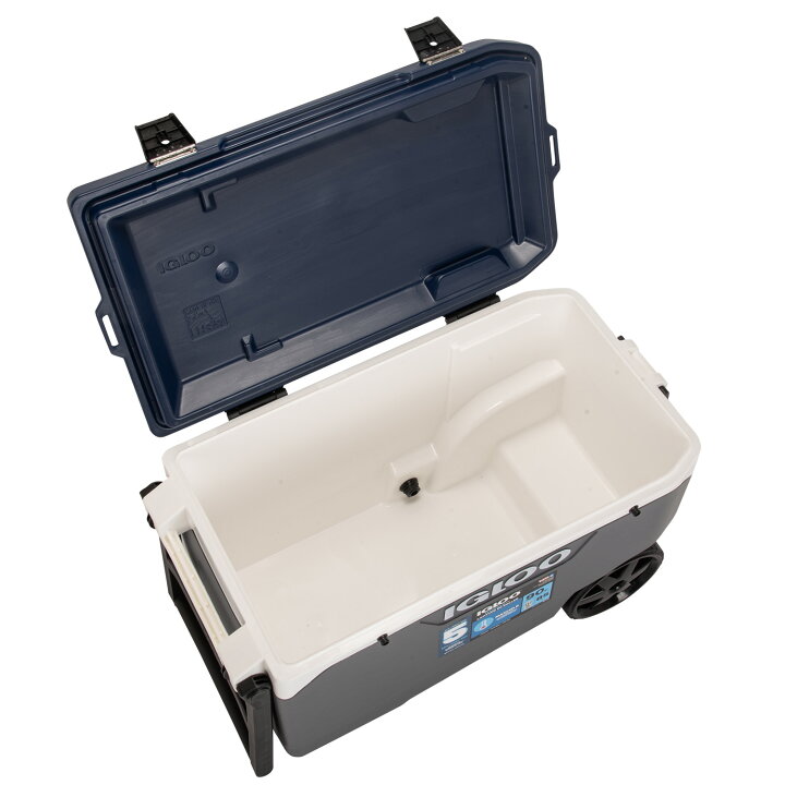 楽天市場】[イグルー] 大型 クーラーボックス 85L (車輪付き) LATITUDE  