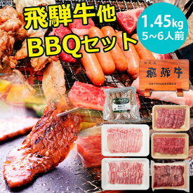 肉 焼肉 セット 飛騨牛入 1.5kgセット 約5～6人 飛騨牛 カルビ 200g もも・肩肉 200g 国産豚 ばら肉 300g ロース肉 300g 厚切り牛タン200g ボーノポークぎふウインナー300g 黒毛和牛 肉 牛 バーベキュー 食材 セット 焼肉セット 焼き肉