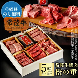 1万円 お歳暮 冬ギフト 内祝い 焼肉 セット 肉 グルメ ギフト 食べ比べ 内祝い 10000円 出産祝い お返し 常陸牛 5種 詰め合わせ 偕の重 お肉重 2〜3人前 400g 喜ばれる 誕生日プレゼント 女友達 母親 父親 食べ物 高級 結婚 冷凍 送料無料 御歳暮