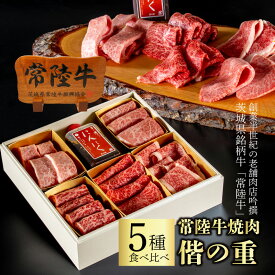 1万円 お歳暮 内祝い 焼肉 セット 肉 グルメ ギフト 食べ比べ 内祝い 10000円 出産祝い お返し 常陸牛 5種 詰め合わせ 偕の重 お肉重 2〜3人前 400g 喜ばれる 誕生日プレゼント 女友達 母親 父親 食べ物 高級 結婚 冷凍 送料無料 御歳暮