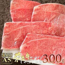 母の日 プレゼント しゃぶしゃぶ 極上 サーロイン 常陸牛 A5 300g ギフト 内祝い お返し 食品 お肉 国産 黒毛和牛 ブランド牛 肉 自宅用 一人暮らし