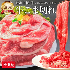 厳選 国産 牛肉 こま切れ 800g 訳あり 焼肉 焼き肉 すき焼き 用 しゃぶしゃぶ 赤身 お肉 食品 食べ物 切り落とし 牛こま 小間切れ 小間 小分け 冷凍 牛 肉 業務用 カレー 牛丼 メガ盛り わけあり ギフト プレゼント 食材 母の日 合格祝い 御礼 お礼 父の日 入学祝い