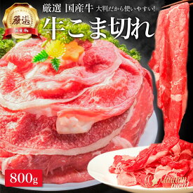 厳選 国産 牛肉 こま切れ 800g 訳あり 焼肉 焼き肉 すき焼き 用 しゃぶしゃぶ 赤身 お肉 食品 食べ物 切り落とし 牛こま 小間切れ 薄切り 小分け 冷凍 牛 肉 業務用 カレー 煮込み メガ盛り わけあり 安い お取り寄せ グルメ ギフト プレゼント BBQ 早割 御年賀 寒中見舞い