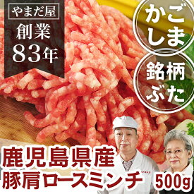 九州 鹿児島県産 はいからポーク 肩ロース ミンチ (250gx2) 500g ホワイトデー ひな祭り 卒業祝い 銘柄豚 ブランド豚 ぶた肉 豚肉 国産豚 ぶたにく 小分け お取寄せ ギフト ひき肉 挽肉 ハンバーグ プレゼント カードバーベキュー お中元 ご挨拶