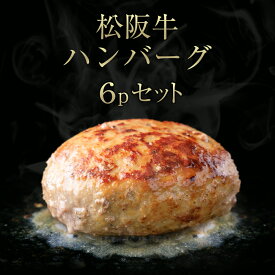 牛肉 ハンバーグ 松阪牛 ハンバーグ 120g × 6個セット 高級 国産牛 惣菜 喜ばれるギフト黒毛和牛 人気 おすすめ 感謝の気持ち 送料無料