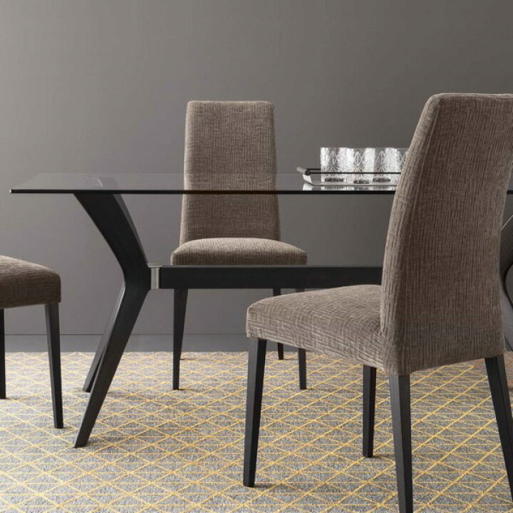 ✨札幌近郊配送可✨calligaris カリガリス ガラスダイニングテーブルセット