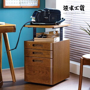 <期間中P5倍>浜本工芸 昇降袖A 昇降袖B No.32 収納ワゴン 学習ワゴン 書斎 HAMAMOTO 国産 MADE IN JAPAN