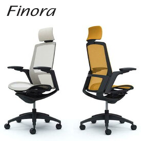 ＜期間中ポイント10倍＞Finora フィノラ エクストラハイバック ブラックボディ ブラックパネル メッシュシート ブラック脚 可動肘 C78AMR オカムラ okamura