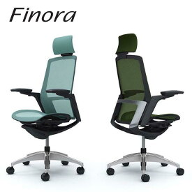 ＜期間中ポイント10倍＞Finora フィノラ エクストラハイバック ブラックボディ メッキパネル メッシュシート ポリッシュ脚 可動肘 C78ABR オカムラ okamura