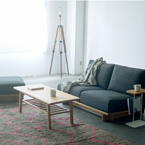 ԒP5{SIEVE {EZ^[e[u bow center table with rack SVE-CT003R 