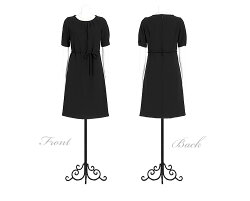 【ポイント10倍】ブラックフォーマル専門店夏用夏喪服礼服レディース女性用スーツママ母セレモニーお受験入園式入学式卒園式卒業式七五三お宮参り大きいサイズワンピースロング送料無料NS-1306デオドラント【あす楽対応】