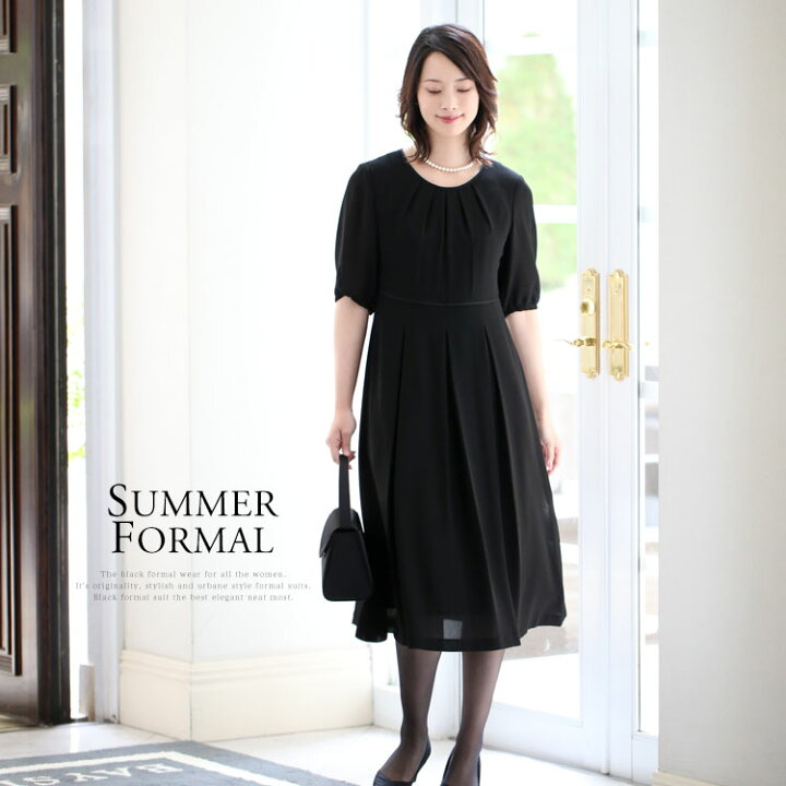 楽天市場】ブラックフォーマル 夏用 レディース 喪服 礼服 洗える  