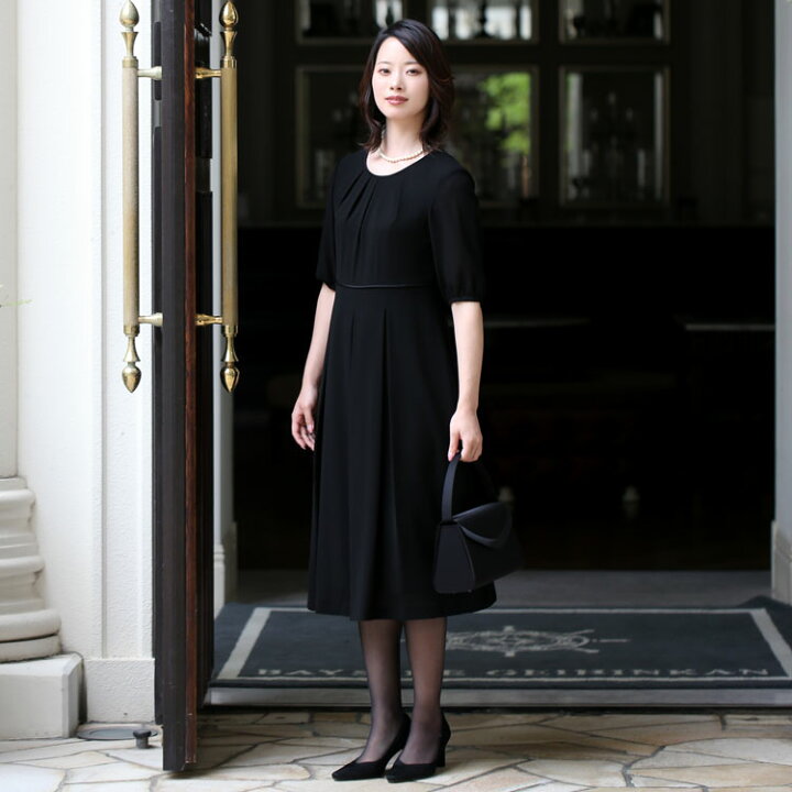 楽天市場】ブラックフォーマル 夏用 レディース 喪服 礼服 洗える  