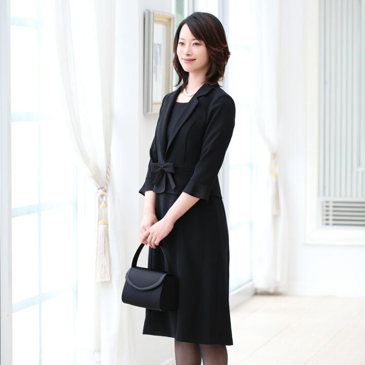 楽天市場】ブラックフォーマル 夏用 レディース 喪服 礼服 洗える  