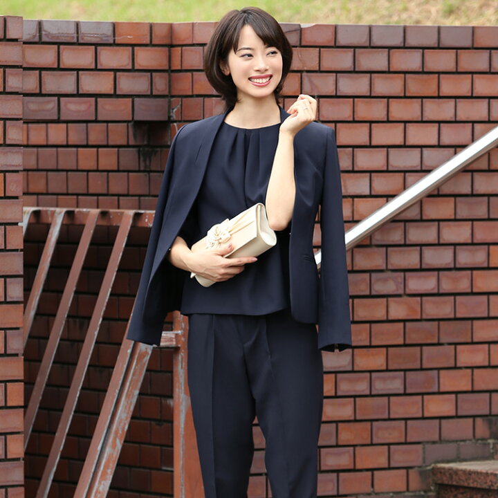 楽天市場】テーパードパンツ レディース 秋冬 スーツ パンツ 入園式  