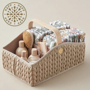 HAPP nbv Diaper Caddy Beige }U[YobO ނobO xr[ obO e H Ic  [ [{bNX oYj s uh v[g Ԃ   