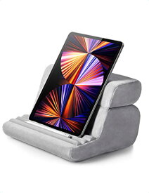 色：灰 UGREEN タブレットスタンド ピロースタンド クッション 膝 枕式 寝ながらスタンド 角度調整可 4.7ー12.9インチに対応 iPad9 iPad mini iPad Pro iPad Air iphone 13/12 スイッチなどに適用