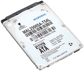 MARSHAL 2.5 インチ 内蔵 ハードディスク MAL2500SA-T54L 2.5inch 5400rpm 500GB 8MB SATA