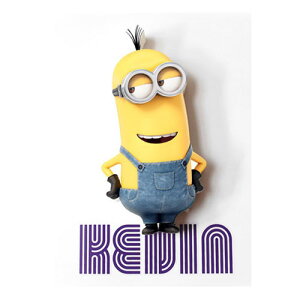 minions Kevin Minion Mini 3D Deco Light �~�j�I���Y �P�r�� �~�j�I�� 3D�f�R���C�g �X�e�b�J�[ �E�H�[�����C�g LED �Ɩ� �ǃ��C�g ���� �R�[�h���X ������� ���킢�� �C���e���A �G�� ���j�o�[�T�� �s�N