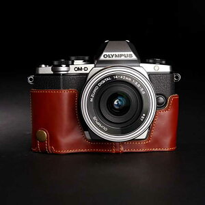 �󂠂�i OLYMPUS OM-D E-M10 ��p ���U�[ �P�[�X Brown �u���E�� TP Original �J�����P�[�X ������� �{�v ���v ���ʃP�[�X �{�f�B�[�n�[�t�P�[�X ��ʊJ�� �o�b�e���[�����\ TB04EM10-BR