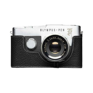 OLYMPUS PEN-F(Film) ��p ���U�[ �P�[�X Black �u���b�N TP Original �J�����P�[�X ������� �{�v ���v ���ʃP�[�X �{�f�B�[�n�[�t�P�[�X �I�����p�X �y�� TB05PENFF-BK