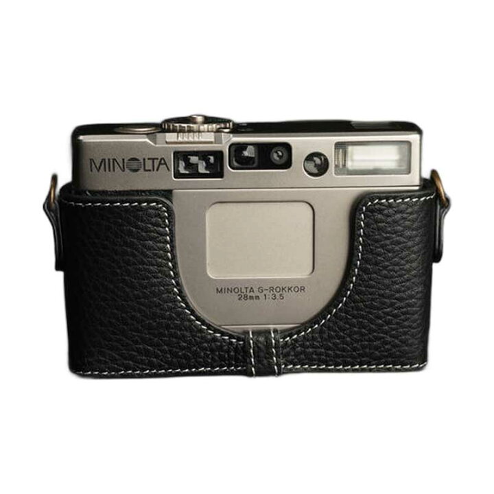 楽天市場】MINOLTA TC-1 専用 レザー ケース Black ブラック TP 